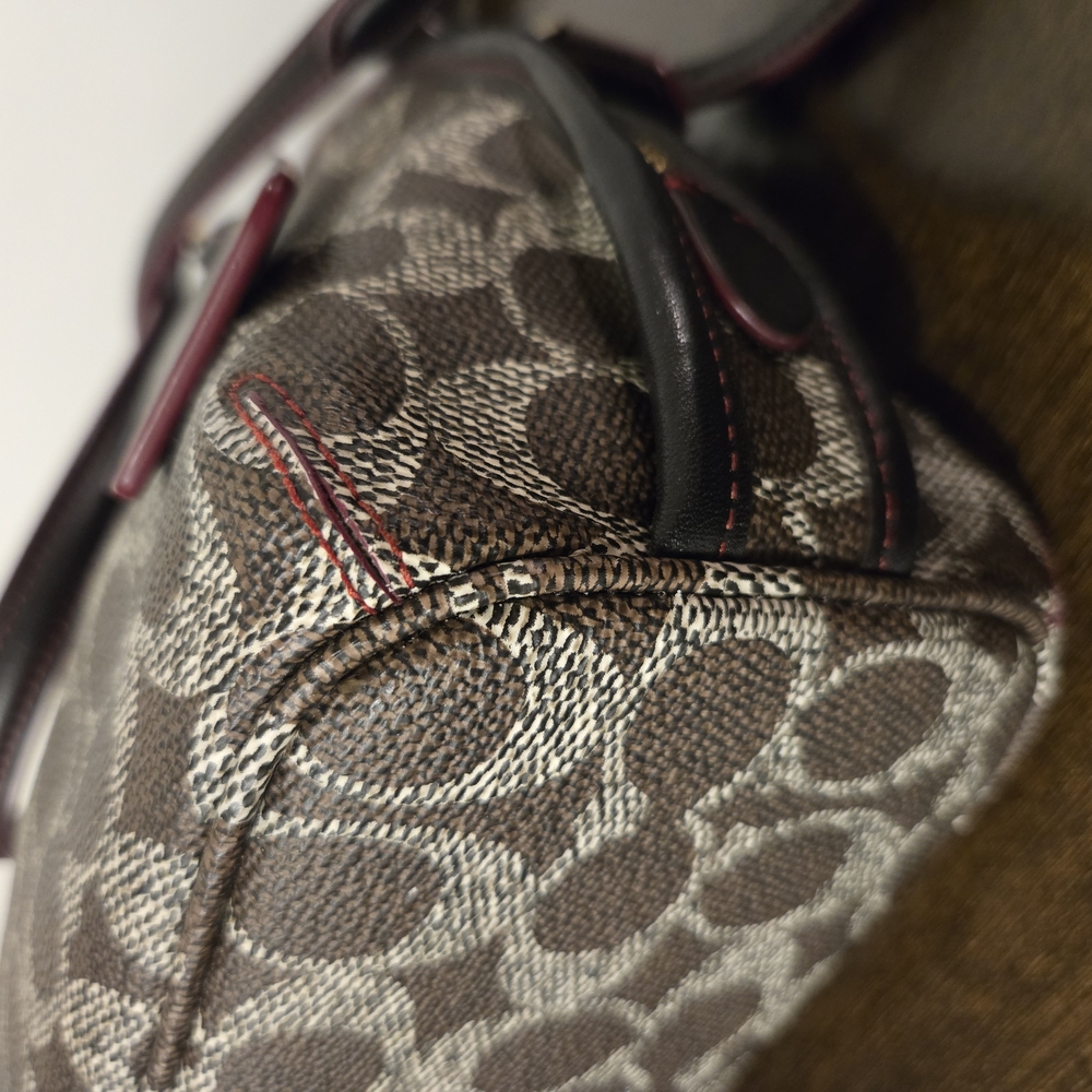 Coach Brown and Black Signature Women's Bag Set - Picture 11 of 11